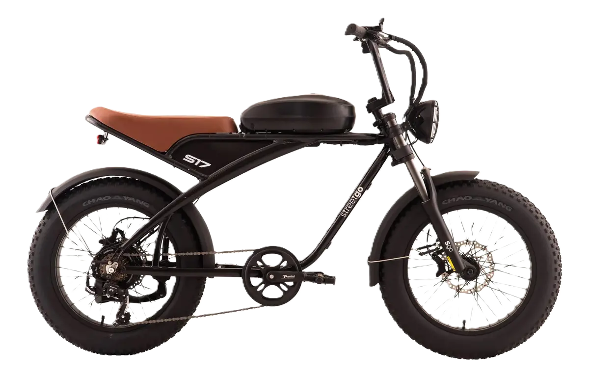Bicicleta Elétrica Oggi Streety Go 750W ideal para mobilidade urbana