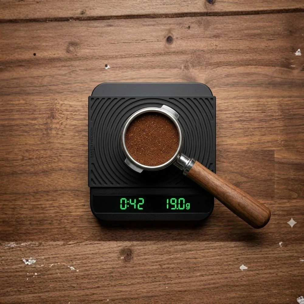 Balança digital de precisão 3kg com cronômetro para baristas