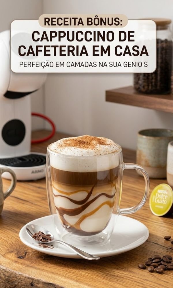 Receita Especial de Cappuccino na Dolce Gusto