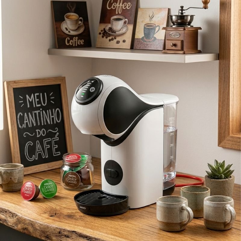 Cantinho de Café com Genio S Basic Branca
